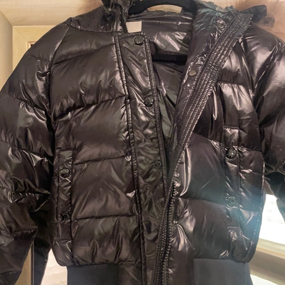 Beautiful Moncler coat with the fur - Picture 1 of 3